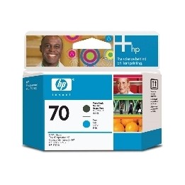 Cabezal impresion hp 70 c9404a cian