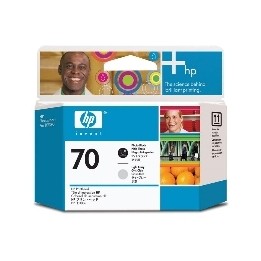 Cabezal impresion hp 70 c9407a gris