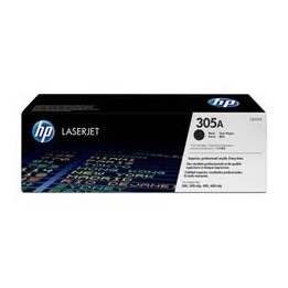 Toner hp 305a ce410a negro 2600pag