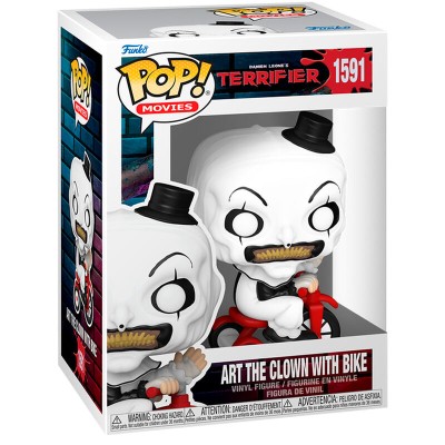 Figura POP Terrifier Art the Clown with Bike