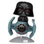 Figura POP Rides Deluxe Star Wars Darth Vader with Tie Advanced Starfighter