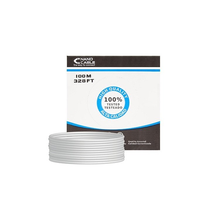 Bobina cable red utp cat6 rj45