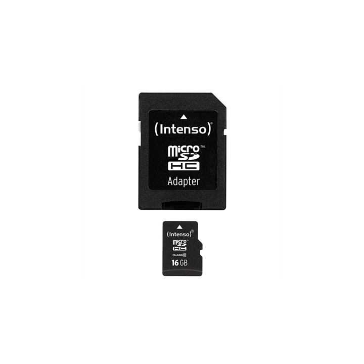 Tarjeta memoria microsd intenso 16gb cl10