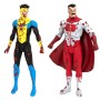 Set 2 figuras Omni-Man &38 Invincible Deluxe Invincible 18cm