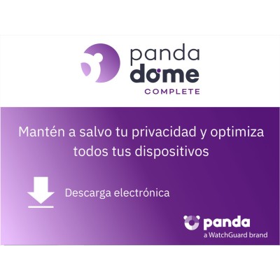 Antivirus panda dome complete 1 dispositivo