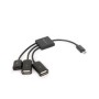 Adaptador otg 2 uhb otg 02 micro usb a micro usb b