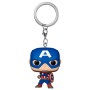 Llavero Pocket POP Marvel Capitan America Classics