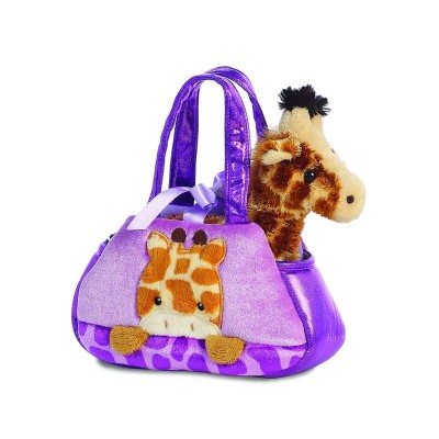 Peluche Bolso Jirafa Fancy Pals 21cm