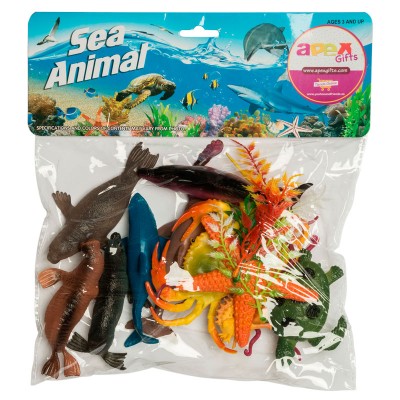 Set Animales Marinos surtido 28pzs