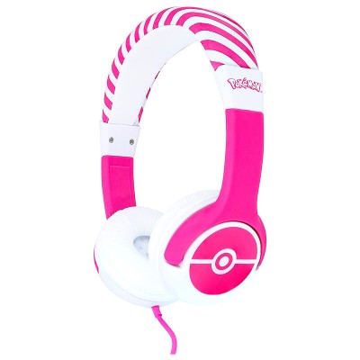 Auriculares infantiles Pink Pokeball Pokemon