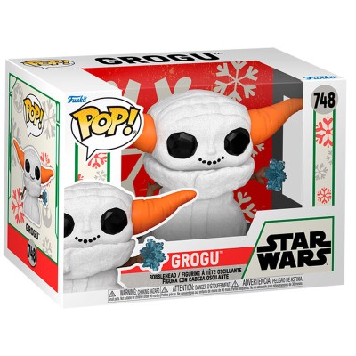 Figura POP Star Wars Grogu Snowman