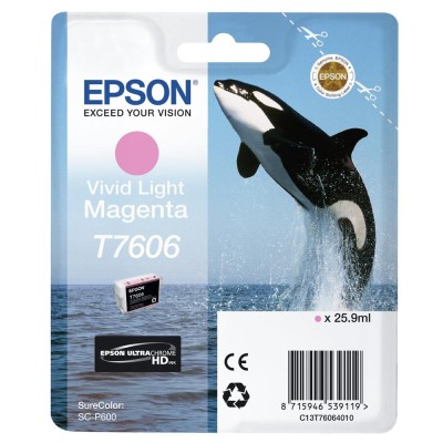 Cartucho tinta epson surecolor sc p600 magenta