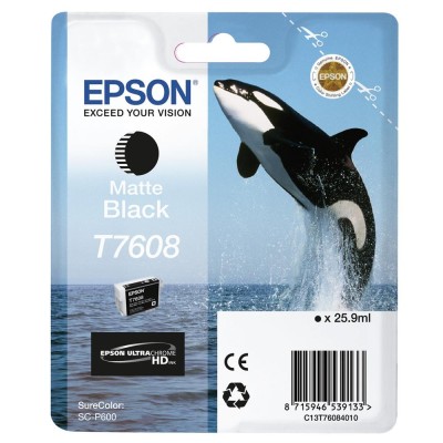 Cartucho tinta epson surecolor sc p600 negro