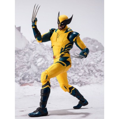 Figura S.H Figuarts Wolverine Deadpool & Wolverine Marvel 15,5cm