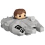 Figura Bitty POP Ride Star Wars Han Solo and the Millennium Falcon