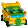 Figura Bitty POP Ride Tortugas Ninja Leonardo and Turtle Van