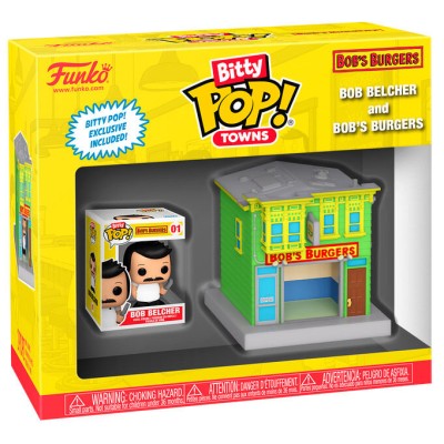 Figura Bitty POP Town Bobs Burgers - Bobs Burgers