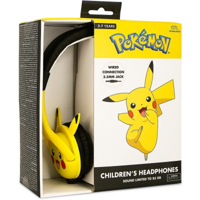 Auriculares infantiles Pikachu Pokemon