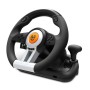 Krom Juego de Volante y pedales K-Wheel Multip.