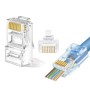 EWENT EASYCONNECT MODULAR CAT 6 U/UTP, 100pcs