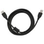 Gembird Cable USB 2.0  A/M-A/H 1,8 Mts Ngr Ferr