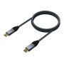 Aisens Cable USB3.2 Gen2X2 5A E-Mark CM-CM Gris 2M