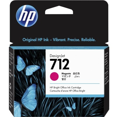 HP Cartucho 712 Magenta