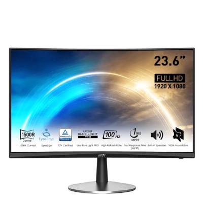 MSI MP2422C Monitor 23.6"100hz 1ms VGA HDMI MM cur