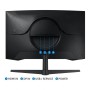 Samsung LS32CG552EU Monitor32" WQHD165H 1ms cur