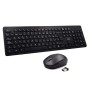 Ewent Teclado+Ratón Inalámbrico EW3256 Negro