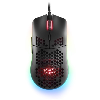 Mars Gaming MMAX Ratón Ultraligero 12400DPI Negro