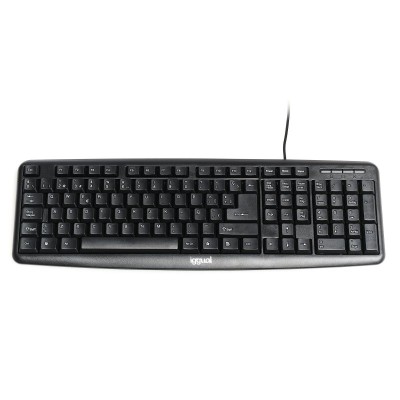 iggual Teclado estándar CK-BASIC-105T negro