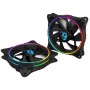 Deepgaming Ventilador aux. IRIS 12CM A-RGB DOBLE