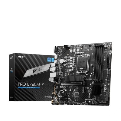 MSI Placa Base PRO B760M-P DDR5 mATX LGA1700