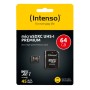 Intenso 3423490 Micro SD UHS-I Premium 64GB c/adap