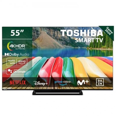 TOSHIBA TV 55" 55UV3363DG UHD SMART TV PEANA