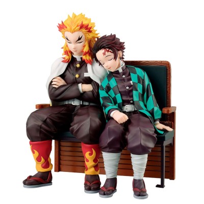 Figura Ichibansho Tanjiro Kamado &38 Kyojuro Rengoku Locus Demon Slayer Kimetsu no Yaiba 15cm