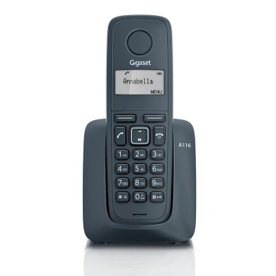 Gigaset A116 (NEO) Inalámbrico DECT Negro