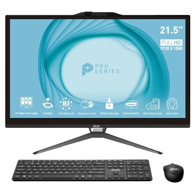 MSI Pro AP222T-225ES i5-13400 8 256 DOS 22" tac.N