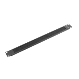 Brush panel lanberg 1u negro 19 pulgadas