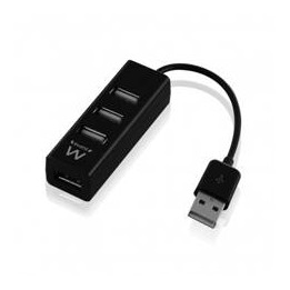Hub usb ewent 4 puertos usb