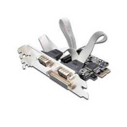 Tarjeta ewent combo serie paralelo