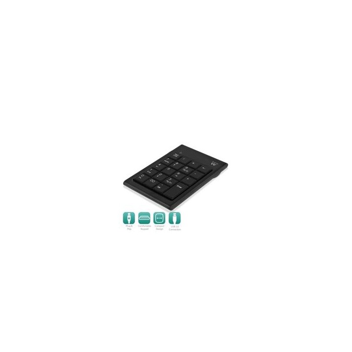 Teclado numerico pc portatil ewent usb