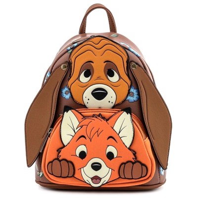 Mochila Tod y Toby Disney Loungefly 26cm