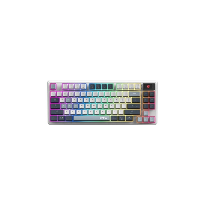 Teclado gaming msi forge gk600 gris