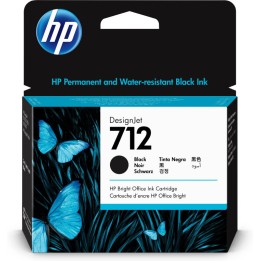 Cartucho tinta hp 712 negro xl