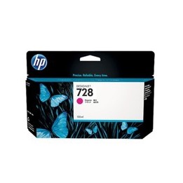 Cartucho tinta hp f9j66a magenta nº728