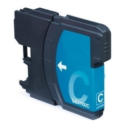 Cartucho tinta brother lc1100c cian 325