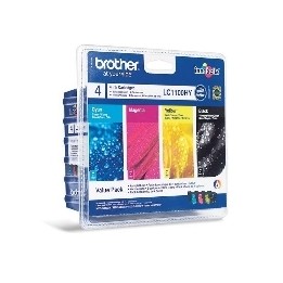 Multipack brother lc1100valbp mfc5890cn dcp6690cw mfc6490cw