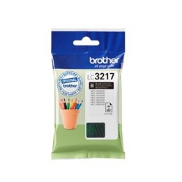 Cartucho tinta brother lc3217bk negro 550